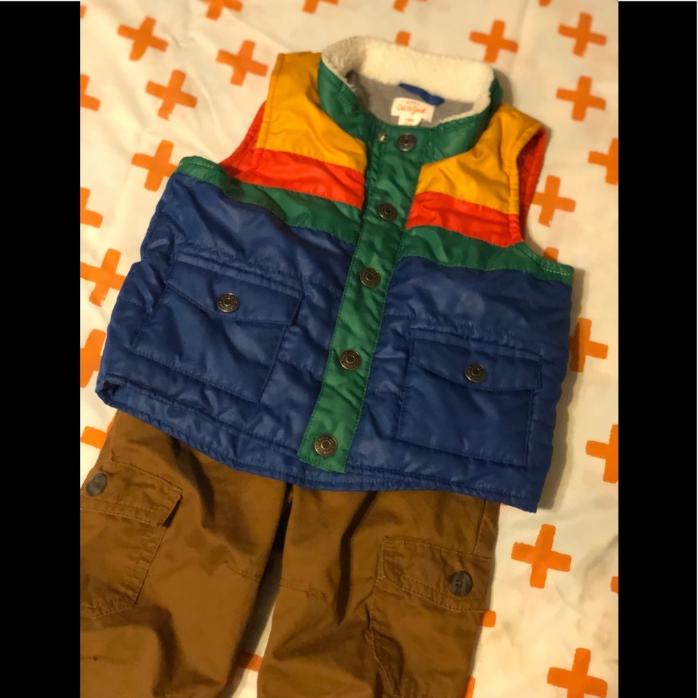 Boys vest and pants set